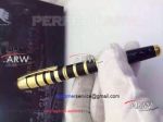 Best Perfect Replica Montblanc Black&Gold Barrel Rollerball Special Edition Gift Pen